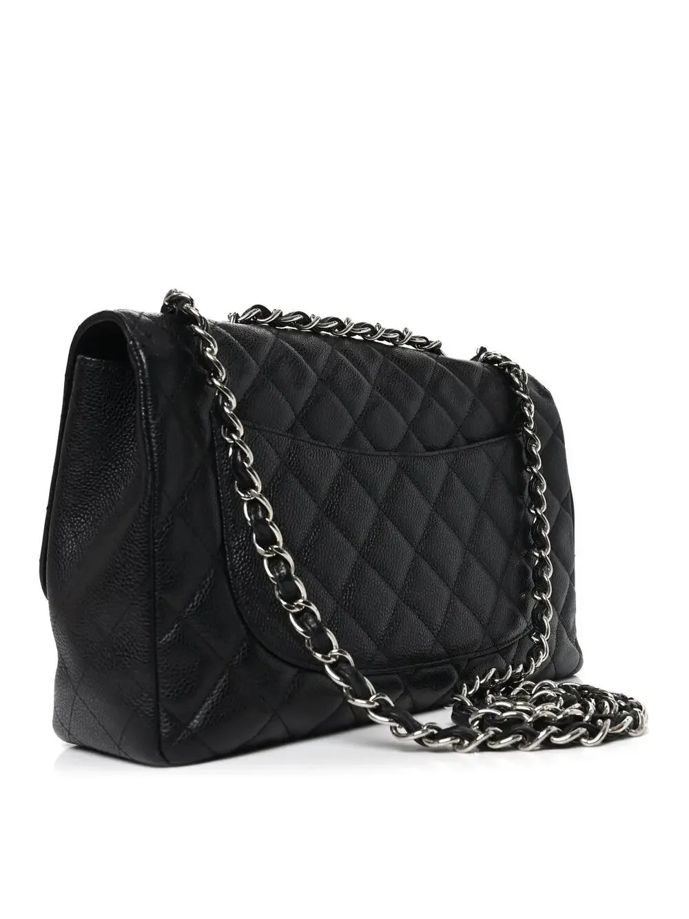 Chanel Caviar Quilted Jumbo Single Flap #342237C45B
